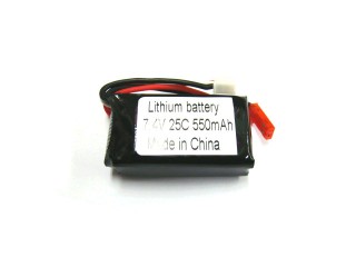 Li-Poバッテリー 7.4V 550mAh 25C [VT550-25-2S]