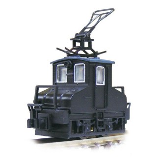 銚子電気鉄道 デキ3 電気機関車(ビューケル仕様/黒/動力付) [14041]]