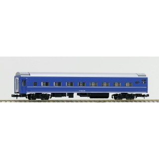 JR客車 オハネ25-100(15)形(銀帯・Hゴム黒色) [9513]]