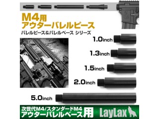 東京マルイ M4用アウターバレルピース(バレルピース2.0インチ) [LL-14121]