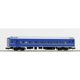 JR客車 オハネフ25-100形(銀帯・Hゴム黒色) [9512]]