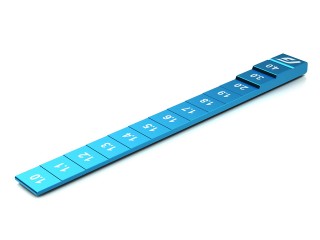 Mini Hieght Gauge 1.0-4.0mm(Blue) [G0124]