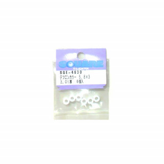 テフロンカラー5.8×3 3.0t厚 6個入 [SGE-4630]