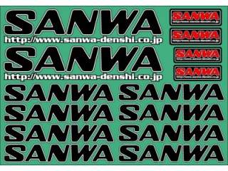 SANWA デカール(BLK) [107A90531A]