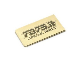 7075.it 真鍮バッテリープレート 5g T4 2019用カーボンシャーシ用 [7075-T19-03]
