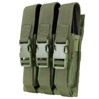 トリプルMP5マグポーチ Olive Drab [MA37-001]