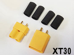 XT30タイプ 2mmゴールドコネクター(オス&メス 1ペア) [PJ-C079]