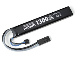 Noir LiPo 7.4V 1300mAh 20C ストックイン スティックタイプ [GFG903]