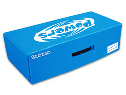 POWERS BOX(大) プラ段仕様 ブルー [PJ-0068BU]