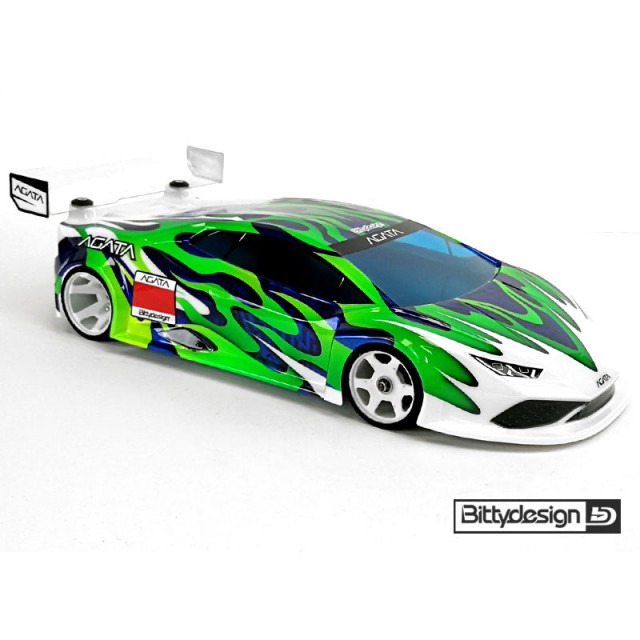 Bittydesign Agata 1 12 クリアーボディ Gt12クラス gt12 Agt スーパーラジコン