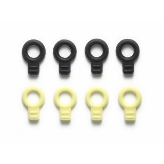 ラバーボディキャッチ(ブラック・イエロー) ミニ四駆ステーション限定 [95492]