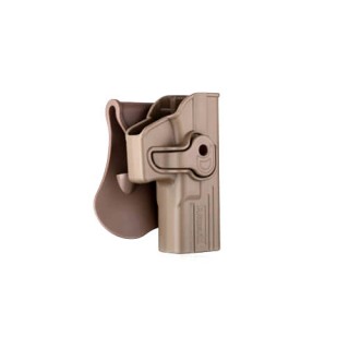 AMOMAX Tactical Holster FDE Right Hand for Glock [AM-GAGF]]