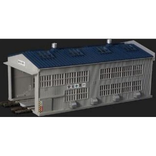 着色済み 電車庫(1棟入り) [2601]