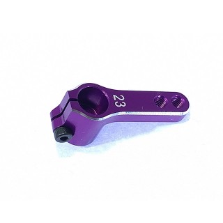 サーボホーンスタンダード23T(サンワ/KO用) 15/19mm パープル [SGE-81P]