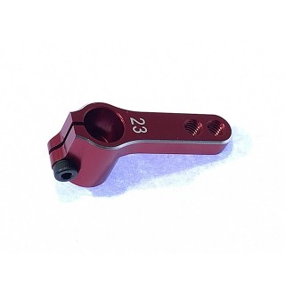 サーボホーンスタンダード23T(サンワ/KO用) 15/19mm レッド [SGE-81R]
