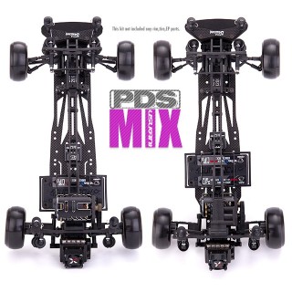 1/10 RC EP RWD ドリフトカーシャーシキット PDS-MIX [US88300]