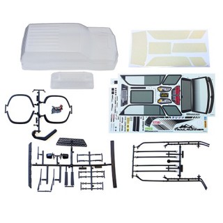 Trailrunner Body clear with accessories [AS42241]]
