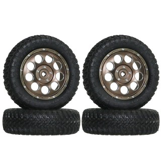 SPラウンドホイール MINI-Z4X4ジムニー用 BZ [MINI-Z4X4-RO-BZ]