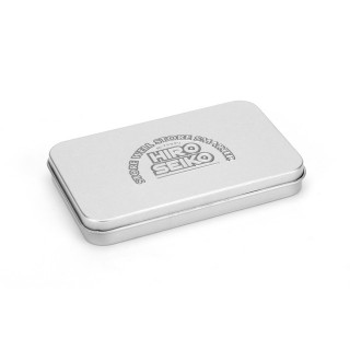 アクセサリーBOX(Silver) 110×69×15.5mm [HS-48689]