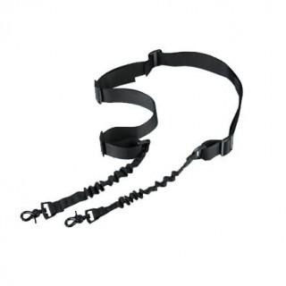 Two Point Sling with round hook/BK [AM-DS02BK]]