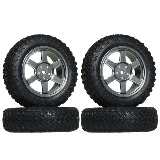 SP6スポークホイル：MINI-Z4X4ジムニー用(GU) [MINI-Z4X4-6S-GU]