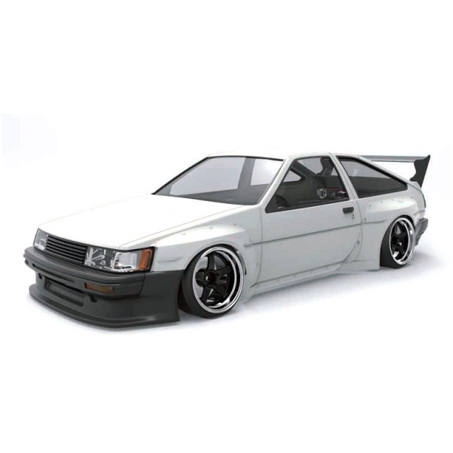 Amazon | 1/10 AE86 トレノ Mシャーシ用 ボディ未塗装