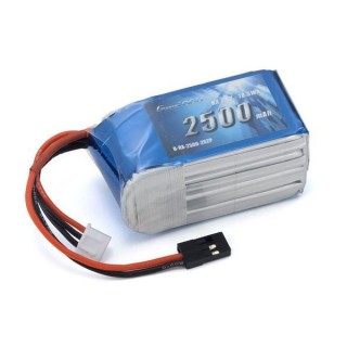 Gens ace LiPo2500(7.4V/レシーバー用/俵型) [GAB2201B]