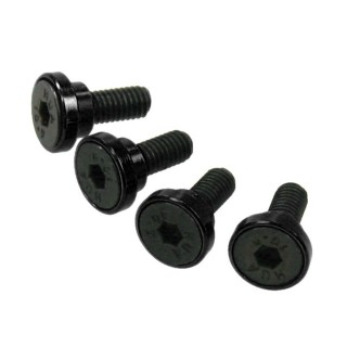 サーボスクリュー5mm穴用(ALワッシャー付/4個入/BK) [EG-3669U-BK]