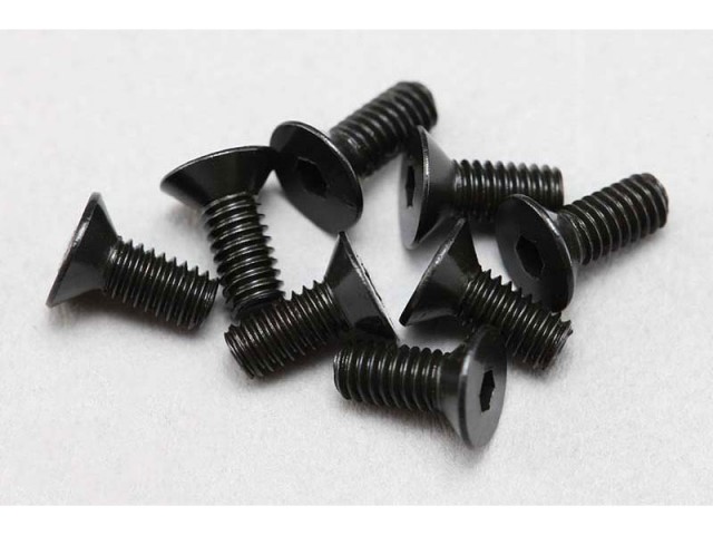 ○M2.5×6mm フラットヘッドソケットスクリュー(8本入) [ZC-F256A