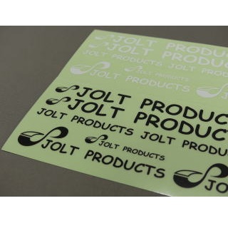 JOLT PRODUCTS ステッカー 白/黒 各1枚入 [JP-468]]