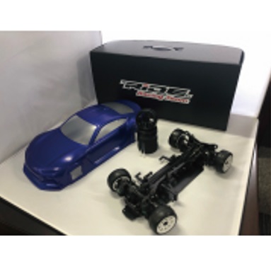Mシャーシ4WD 3レーシング+NewBRZボディセット(ブルー) [No.41001
