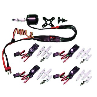 パワー&サーボセット(10電動セット) [CAS-43262]
