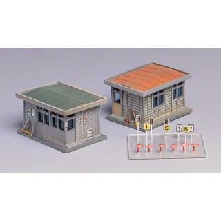 着色済みキット 保線詰所(2棟入り) [2901]
