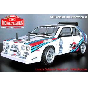 デルタS4クリアボディ マルティニデカール付 [EZRL2381 デルタS4クリアボディ マルティニデカール付 [EZRL2381