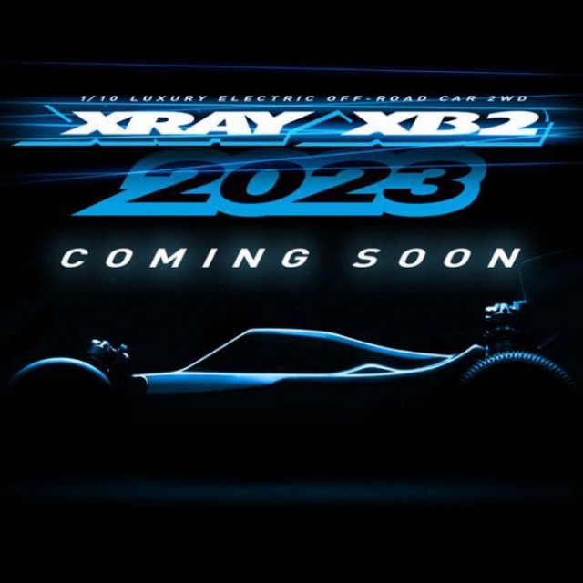 Xray XB2D 2023  パーツ、ハイエンドサーボ、モーター付属