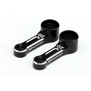 アルミ製ステアリングベルクランク20mm(BD10/9用) [B10-202SBLA]