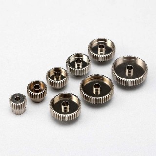 45T 超硬プレシジョンピニオンギヤ 64ピッチ 軽量ハードコート [PG-6445A]