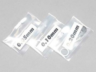 Φ8.0 ステンレス製スペーサーシム(0.05/0.10/0.20mm 各10枚入) [ZC-S80SA]