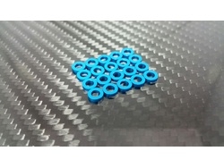 高精度アルミシム ブルー3x6x1.5mm20個入 [MI-3S1.5-B20-J]