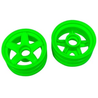 グラスホッパー用5spoke wheel フロント用 グリーン 2pcs [LW-B01FGR]]