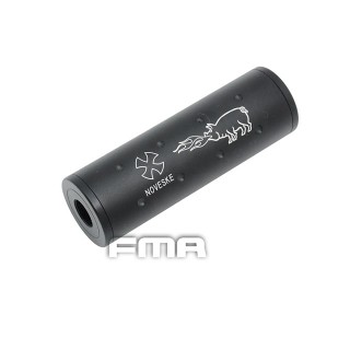 FMA Sileccer NOVESKE 107mm(+-14mm)BK [TB703]]