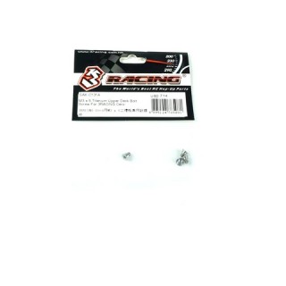 3racing Cero用M3x5チタンアッパーデッキボルトネジ [SAK-C131A]]