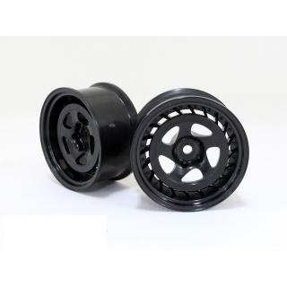 SSR Formula AERO SPOKE WHEEL オフセット6(浅リム) ブラック (2pcs) [WW-0606BK]]