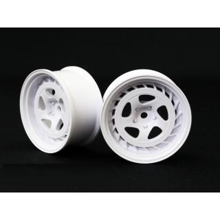 SSR Formula AERO SPOKE WHEEL オフセット8(深リム) ホワイト(2pcs) [WW-0608WH]