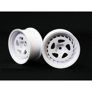 SSR Formula AERO SPOKE WHEEL オフセット8(深リム) ホワイト (2pcs) [WW-0608WH]]