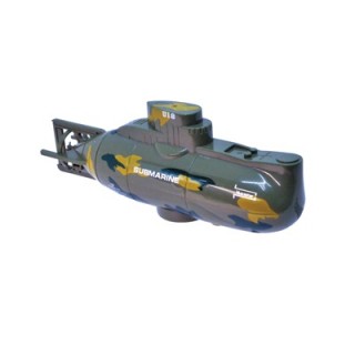 R/C U18型潜水艦 グリーン迷彩(27MHz) [DK-D-3311SUB-4]