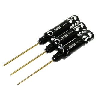 SPストロング六角ドライバー超硬チタンコート仕様(1.5/2.0/2.5mm) [HD-3SET-T-U]