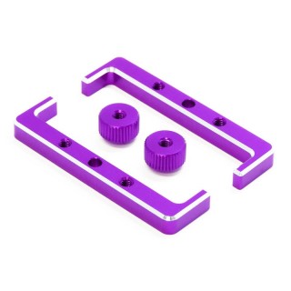バッテリーホルダーカラーチェンジセット for WRAP-UP(purple) [0686-FD]]