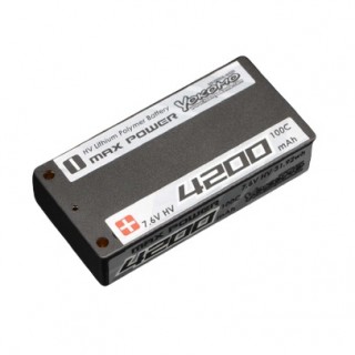 YOKOMO HV Li-poバッテリー 4200mAh/7.6V 100C [YB-V242HB]]