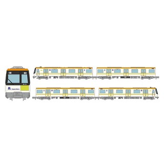 リニア地下鉄道コレクション Osaka Metro80系(長堀鶴見緑地線・31編成) 4両セットB [326540]